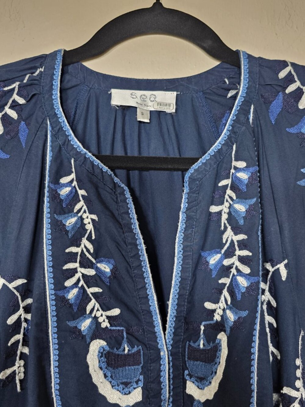 Sea New York Inga Dress 100% Cotton Size Small - Picture 7 of 14